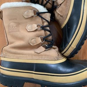 Sorel Caribou snow boots.